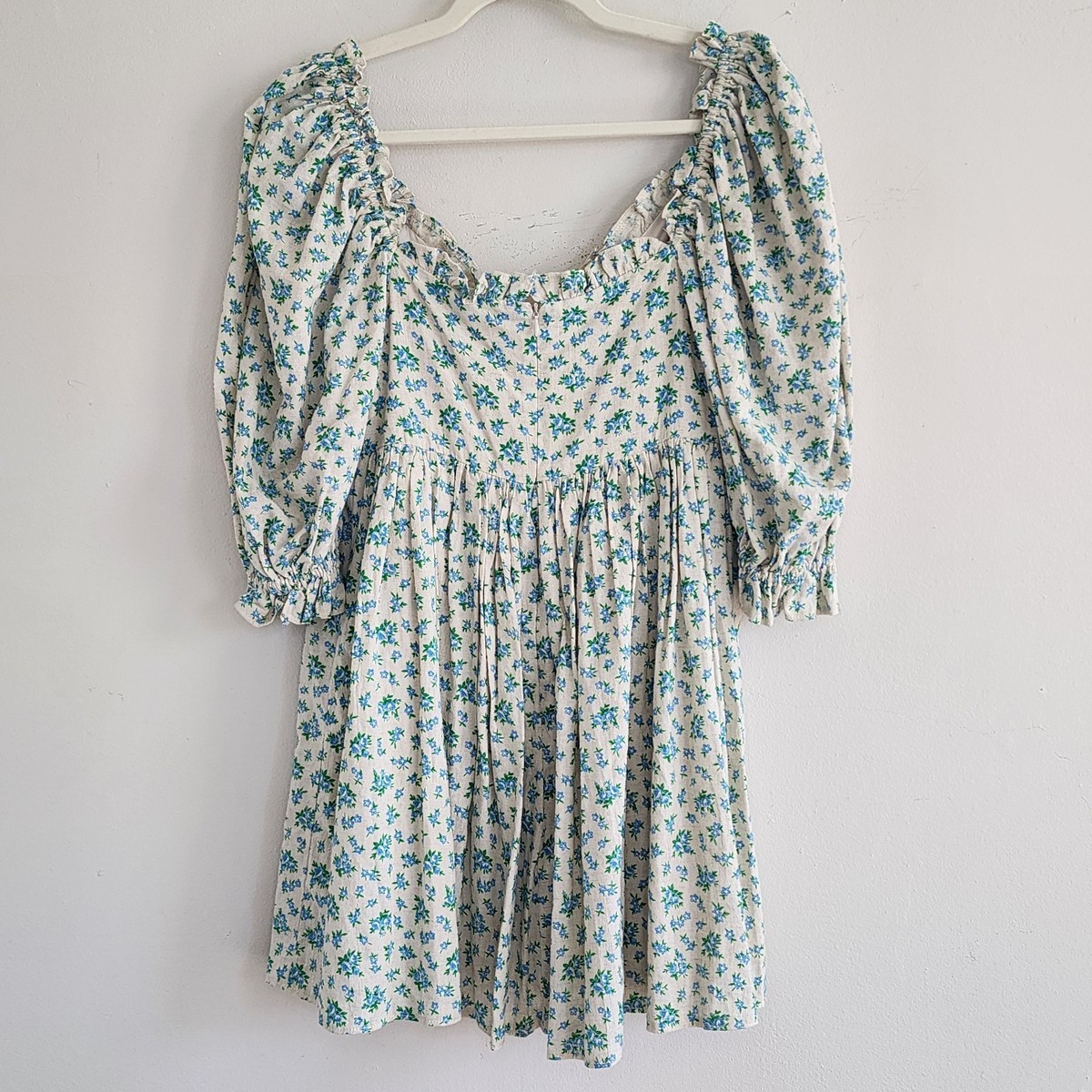 chinese dress ladies Aspen Linen Babydoll Mini Dress