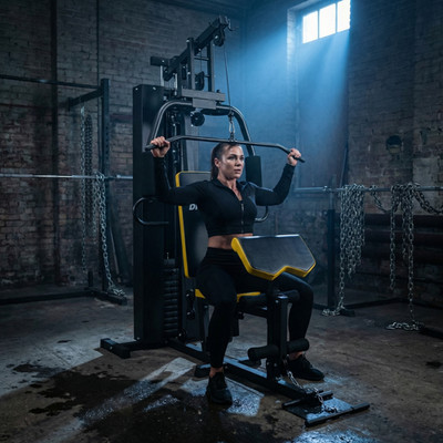 Dione HG3 - Fitnessstation - Multi-Gym - Krafstation - Mit 45 kg - Homegym