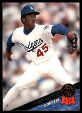 Pedro Martinez 1993 Leaf #163 Dodgers MLB READ FREE SHIPPING AutographDen