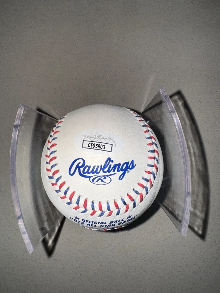 Framber Valdez Autographed 2022 All Star Game Baseball JSA COA HOUSTON ASTROS - Image 4 of 4