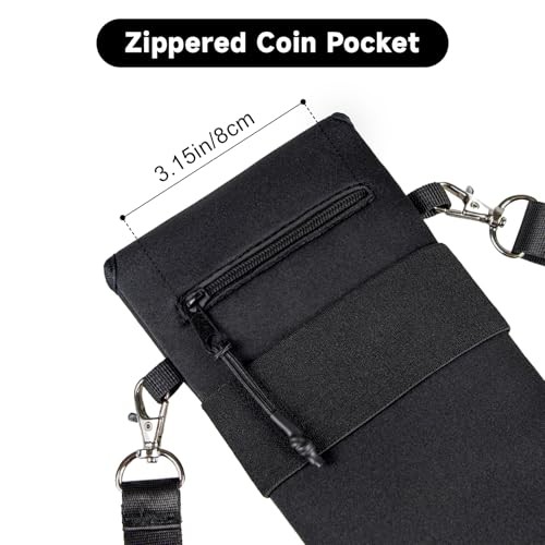 Neoprene Phone Sleeve Pouch Case Bag for 7.1 x 3.9 IN Black Cell Phone Sleeves - 第 7/8 張圖片