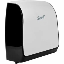 Scott 34349 Pro Automatic Hard Roll Towel Dispenser, White, Use Blue Core