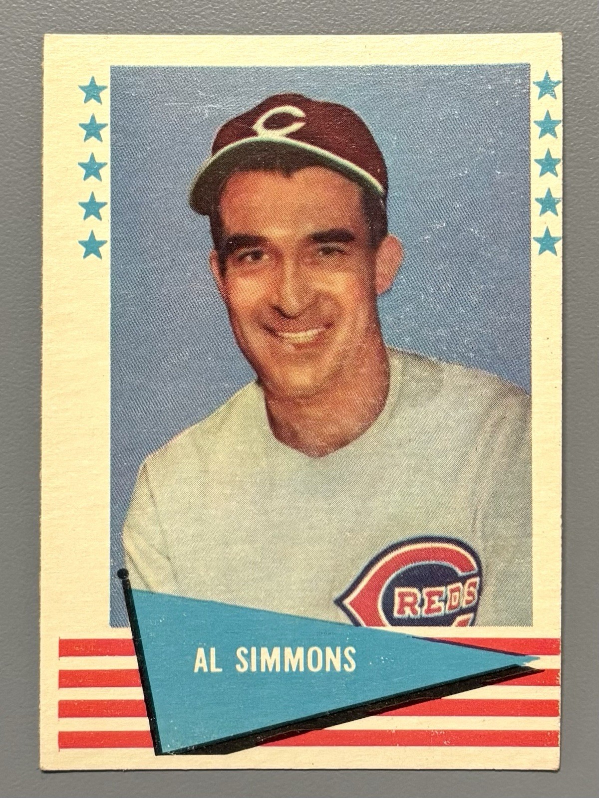 1961 Fleer Baseball Greats - Al Simmons #77