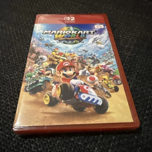 Mario Kart World Nintendo Switch 2 2025 New Sealed Fast Ship US Seller