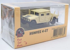 BM Creations Desert Tan AM General Humvee 4-CT 1:64 Diecast Car 64B0459