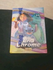 2025 TOPPS CHROME DISNEY/ Blaster Box (28 Cards)/ New/ Sealed