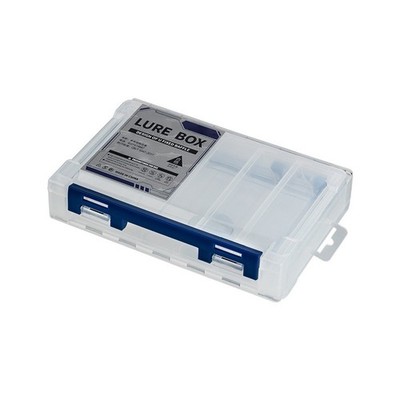 Transparente PP Tackle Box für Angelköder 12/14 Gitter doppelseitige Öffnung