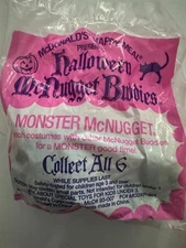 McDonald's Happy Meal Toy 1992 Halloween McNugget Buddy Monster McNugget