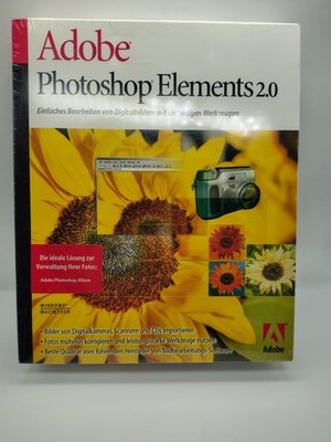 Adobe Photoshop Elements 2.0 OVP Versiegelt 