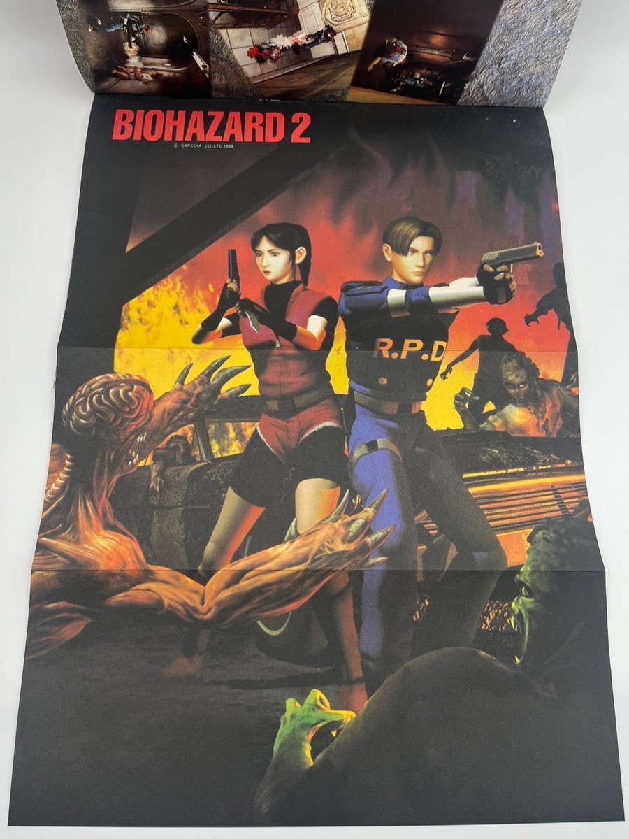 Biohazard 2 + Poster – 1998 Ultra Rare GameMag Special – Thailand