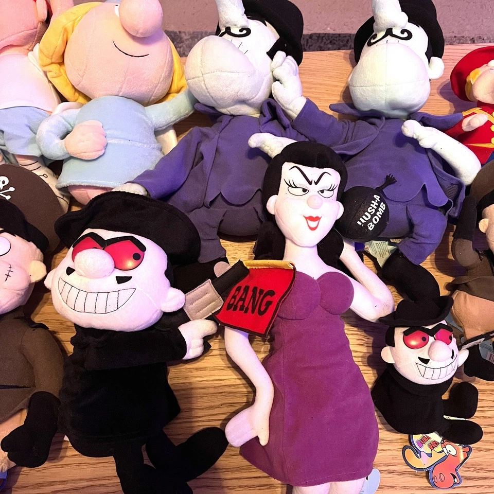 ROCKY & BULLWINKLE and FRIENDS 1999 CVS Collector Plush 16” W/Tags (Lot of 16) - Image 4 of 4