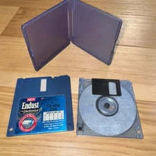 Vintage 3.5” Floppy Disk Cleaning Lot Endust & Memorex w/ Case Non-Abrasive