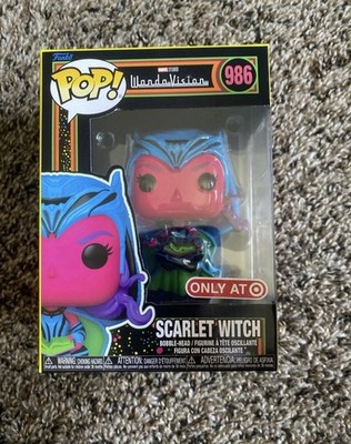 Funko Pop! Vinyl: Marvel - Scarlet Witch (Black Light) - Target (Exclusive) #986