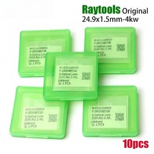 10pcs 24.9 1.5mm 4kw Laser Protective Windows Lenses for Raytools