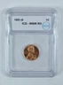 1951-D Lincoln Wheat Cent MS66 RD ICG *0058