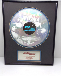 Star Trek The Next Generation Limited Edition Laser Etched Disc 316/5000 HUM