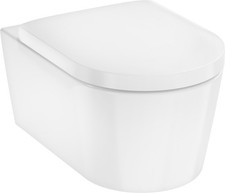 hansgrohe EluPura S Wand-WC Set 540 AquaFall Flush, inklusive WC-Sitz,