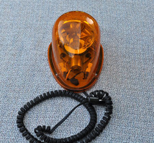 Vintage Amber Teardrop Rotating Beacon Light Vintage Amber Teardrop Rotating Beacon Light