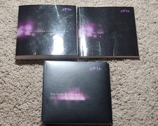 Avid Pro Tools 9 Softwares 3 Discs And Booklets - USED - READ DESCRIPTION