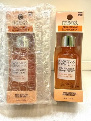 Physicians Formula Skin Booster Vitamin Shot Brightening, 1 fl Oz, Pack of 2