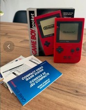game boy pocket red pal Cib + giochi pokemon