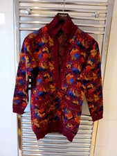 Vintage Saint Laurent Rive Gauche size eur 36  Mohair/ Wool  Cardigan /Jumper
