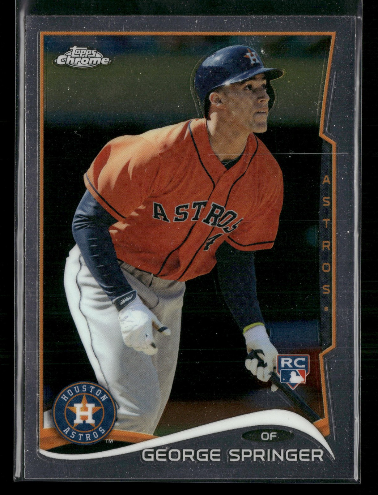 2014 Topps Chrome Update #MB-4 George Springer RC [NM] [Base Set Baseball Card]