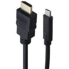 StarTech 6.6 Foot USB-C to HDMI Cable CDP2HDMM2MB - Black