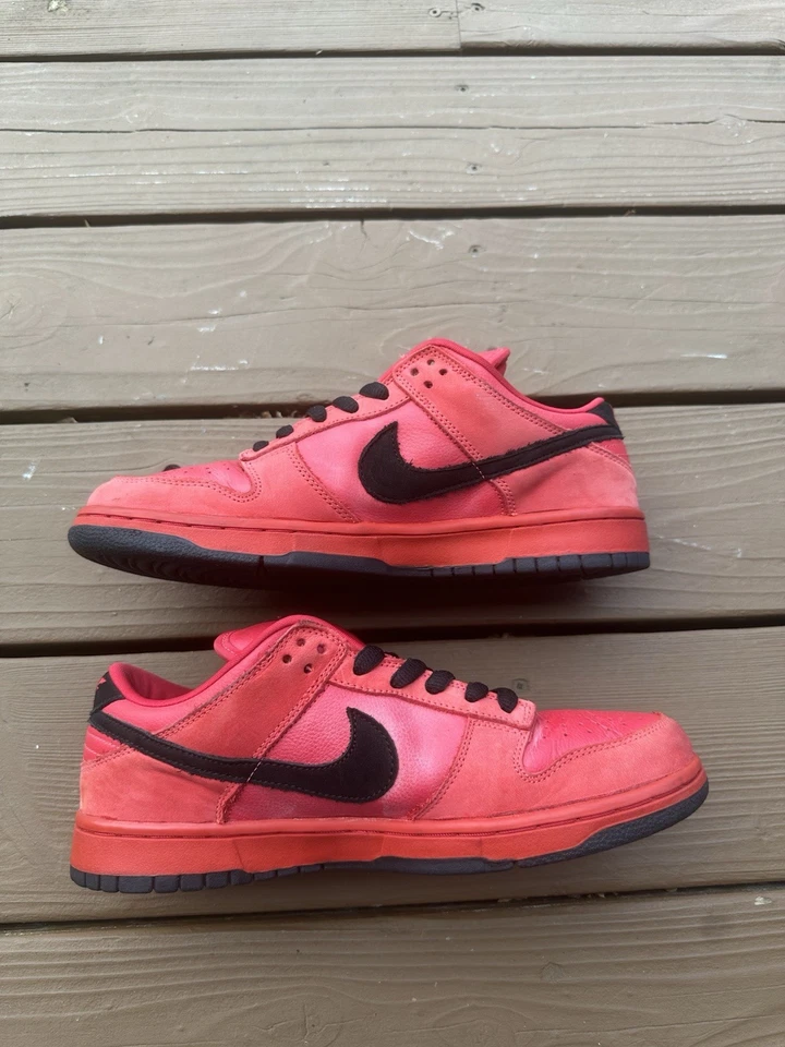Size 9.5 - Nike Dunk Pro SB Low True Red - Image 3 of 4