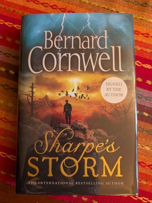 Sharps Storm By Bernard Cornwell Signed First Edition