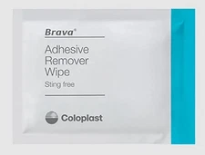 Coloplast Brava No Sting Adhesive Remover Wipes, Box of 30
