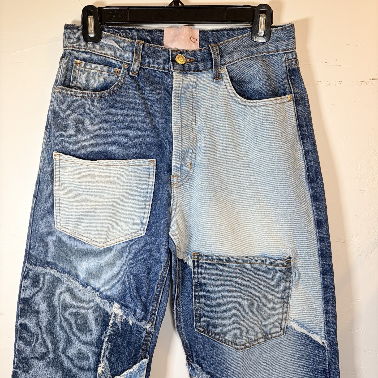 Revice Size 27 Patchwork Re done Matchmaker Love … - image 1