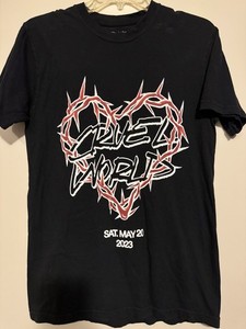 Cruel World 2023 Shirt Small Like New