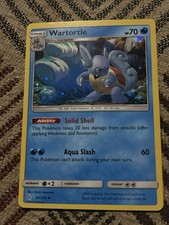 Pokémon TCG Wartortle Sun & Moon Promo 34/214 Stage 1 Holo 70HP English