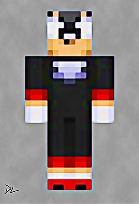 Shadow The Hedgehog ''Minecraft'' Original Pop Art Print - 13 x 19 Poster