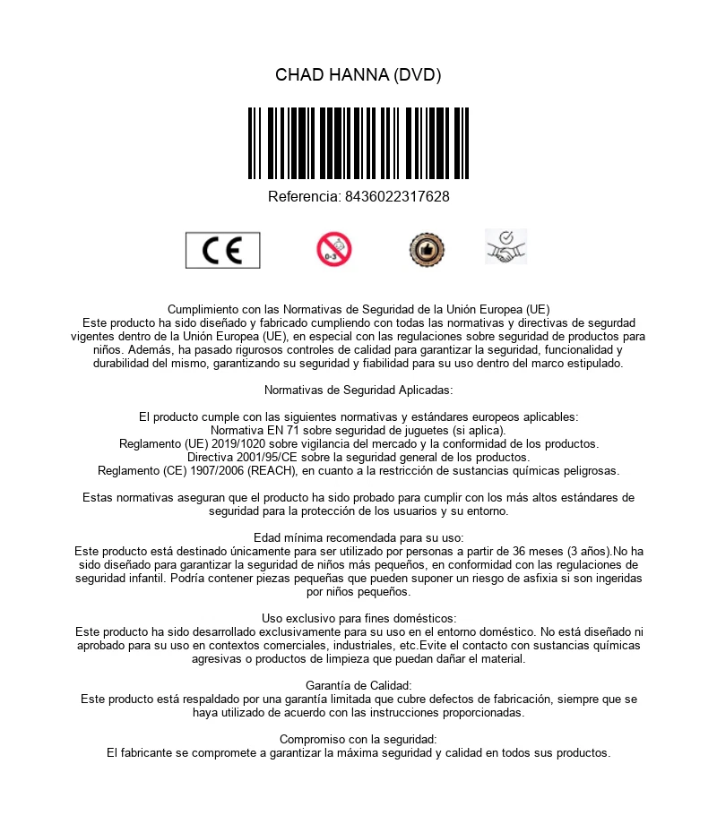 CHAD HANNA (DVD) - Imagen 3 de 3