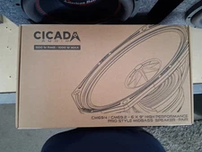 CICADA AUDIO CM69 – 6X9" 4Ω MID-BASS/MID-RANGE SPEAKER PAIR  BRAND NEW