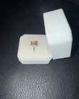 ✨3ct No Heat Natural Golden Yellow Sapphire Umba Tanzania 14k White Gold Ring S7 — photo 2