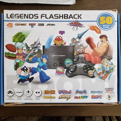 Legends Flashback 50 Game Console FB8650 HDMI 2 Controllers