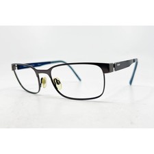 Rodenstock R 2320 Titanium Eyeglasses Frames Black Blue Germany 53-18-140