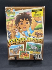 Jeu PC Nick Jr. Go Diego Go Safari Rescue CD Rom neuf scellé *boîte abîmée 