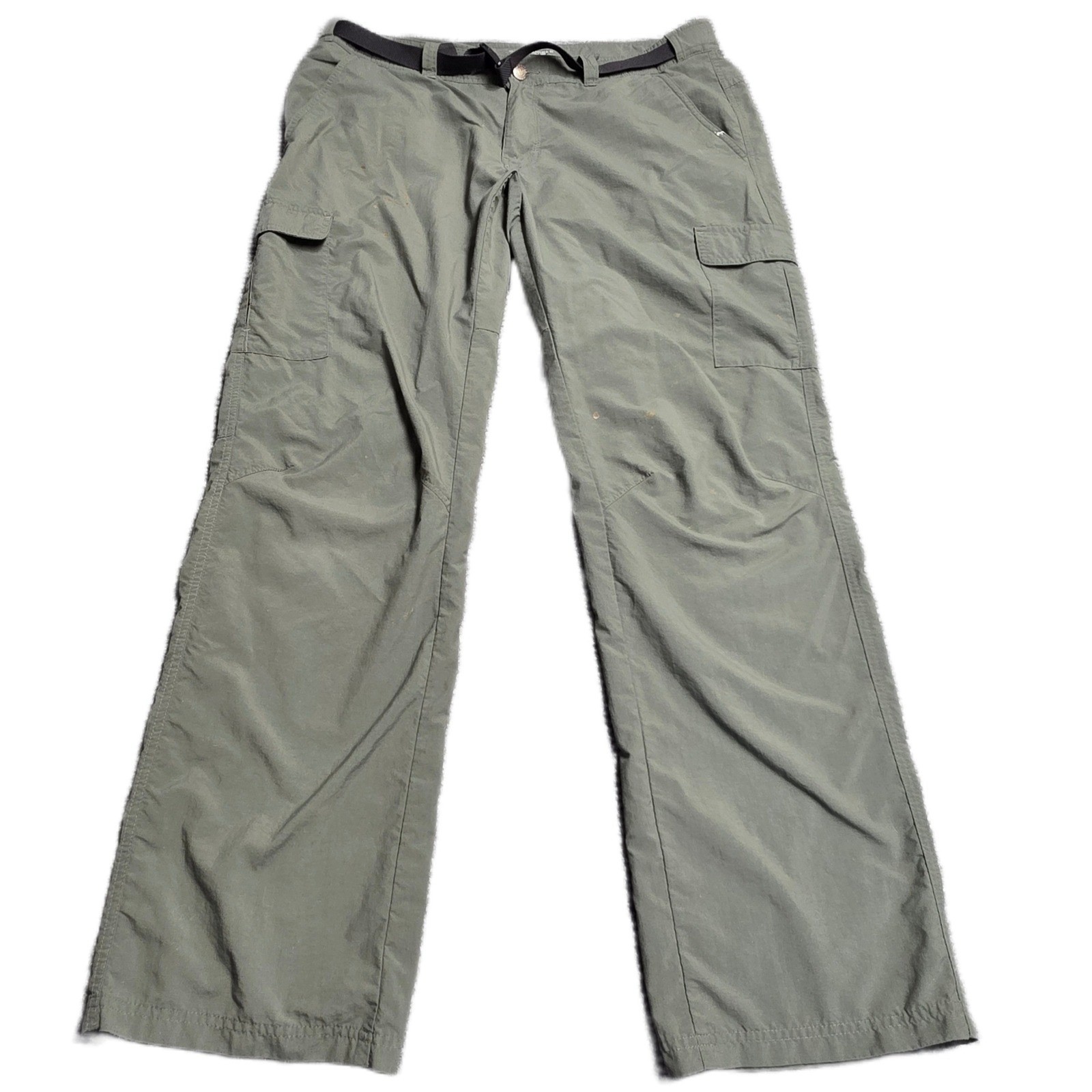 Men's Size 38w 34l Green Nylon