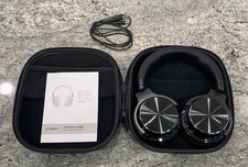 Cowin E7 Active Noise Cancelling Headphones Bluetooth Wireless Black - CLEAN 