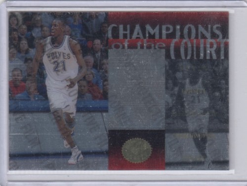 Kevin Garnett #C16 1995 SP Championship Champions of the Court card