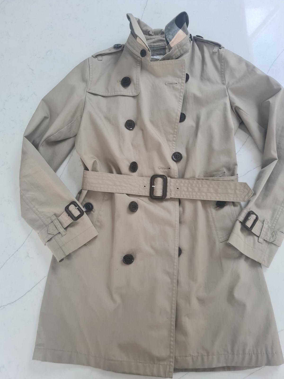 Burberry Kids Trench Coat 10 Years 140cm Used Once