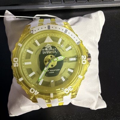 Invicta Subaqua Men's Watch - 44mm, Yellow- New In Box 