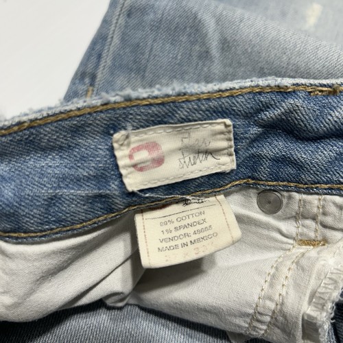 Bike Denim Damen Straight Bootcut Casual Light Distressed Jeans Gr. - Bild 5 von 10