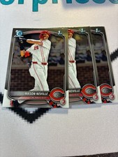 2025 Bowman Draft Chrome Mason Neville Lot 3X