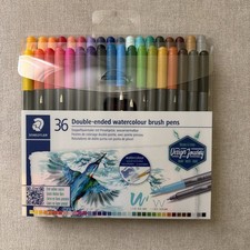 NEW STAEDTLER (36 Count) Double-Ended Waterco...
