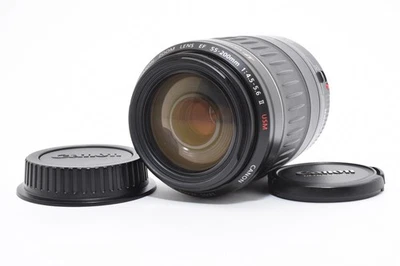 [Excellent état] Objectif Canon EF 55-200 mm f/4,5-5,6 II USM du Japon - Photo 1/4